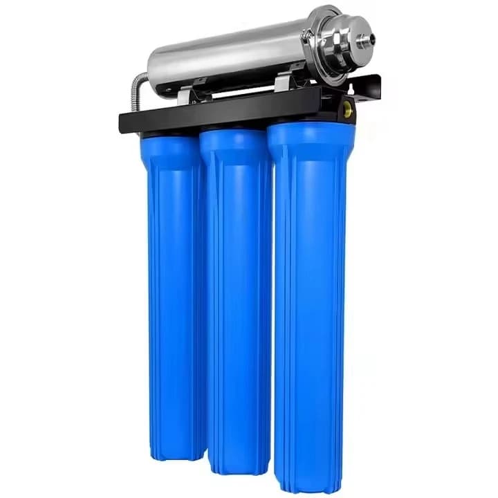 20 Inch Blue Bottle 2000 GPD Stainless Steel Ultrafiltration Water Purifiers WholeHouse Tap Water Filter Sediment Filter Systems