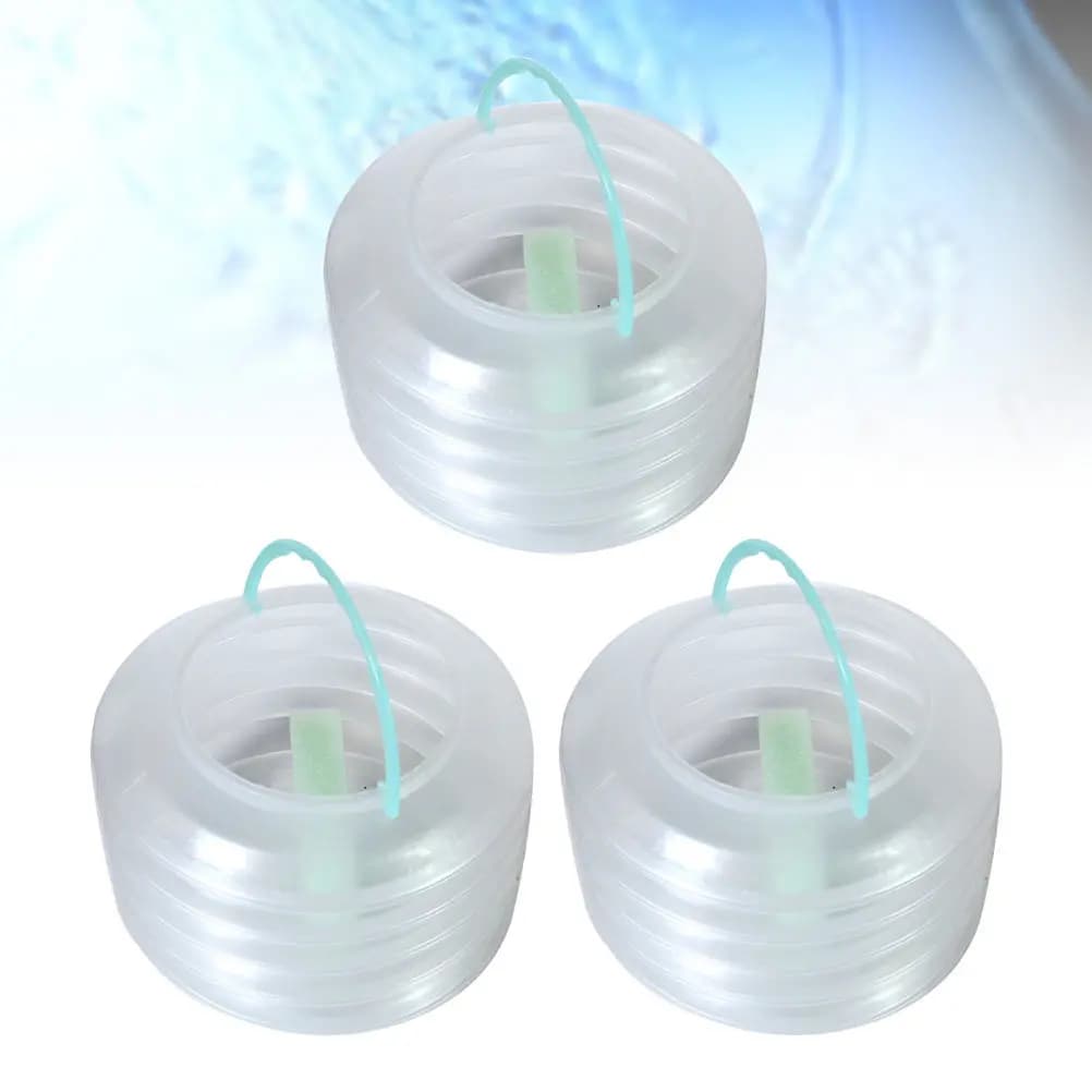 3Pcs Flexible Brush Washing Bucket Collapsible Plastic Watercolor Paint Mixing Pail Space Saving Portable Art Tool for Outdoor
