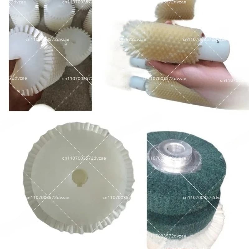 Nylon Roller Brush for Shoe Washing in Electric Cleaning Device Industrial Shoe Cleaning Machine Brush