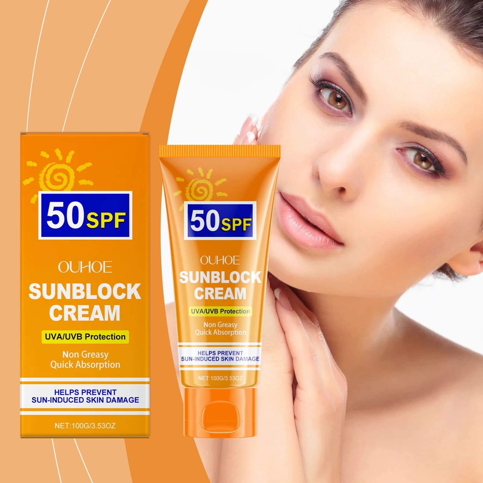 Moisturizing Protective Cream, Cares for the Skin, Isolates Exposure, Gentle Protection, Refreshing, Moisturizing, Hydrating Pro
