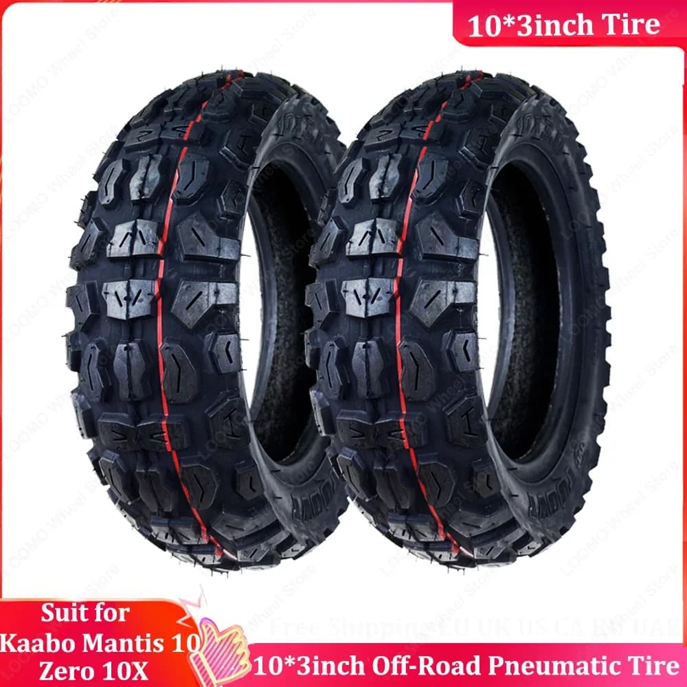Pezzo di ricambio per pneumatici fuoristrada da 10 * 3 pollici per scooter elettrico Zero10X Kaabo Mantis10 Blade10 Inokim OXO/OX
