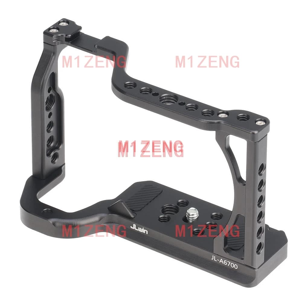 Stabilizzatore per staffa di supporto per braccio con pellicola per impugnatura per gabbia per coniglio a sgancio rapido per treppiede per microfono a led per fotocamera SONY A6700