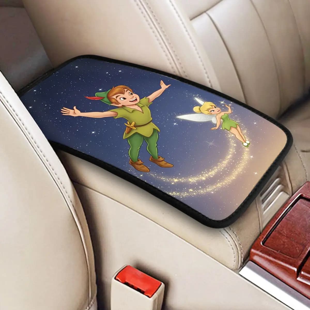 Peter Pan Car Center Console Pad Universal protection for interior car, armrest, seat box, protection for most vehicles