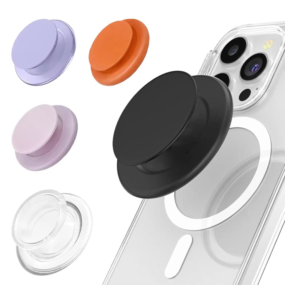 Magnetic supports for Magsafe phone, 1/2 pieces, Griptok folding support for Kindle, smartphone and tablet