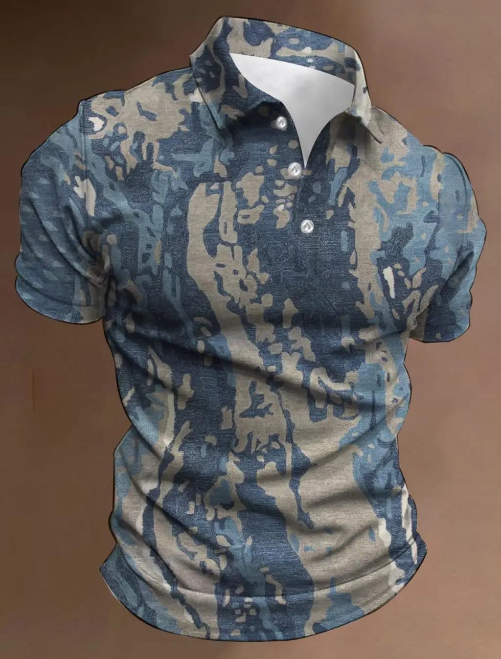 Polo da uomo con bottoni Moda casual in estate Manica corta da uomo T-shirt da uomo Top da uomo Abbigliamento da golf da strada Abbigliamento da uomo