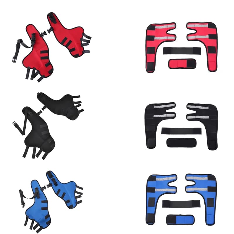 Pet Knee Pet ginocchiera regolabile Hock Brace bands Straps Protection Dog Bandage Wrap Dog Recovery Pet Medical Supplies