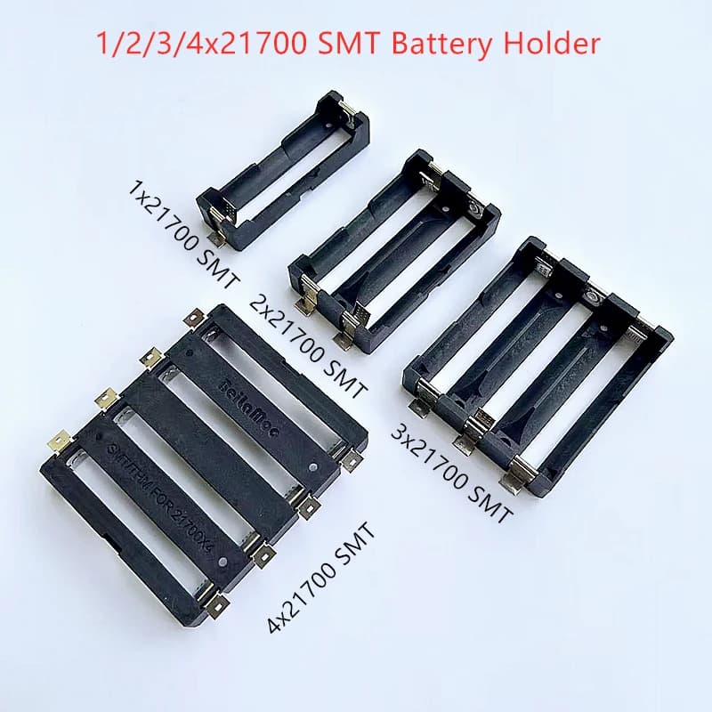 1PCS 21700 Portabatteria SMD Scatola batteria 3S 21700 Scatola di immagazzinaggio 3*21700 Custodia batteria DC SMT SMD
