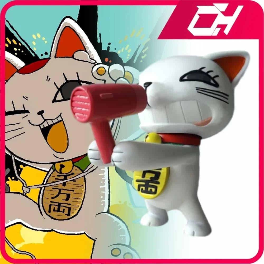 9 centimetri Turbo Granny Figura Anime Dandadan Periferico Carino Kawaii Gatto PVC Action Figure Desktop Decorare Ornamento Artigianato Regali Giocattoli
