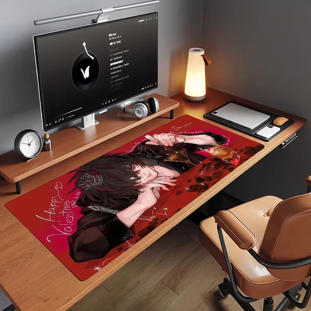 Tappetino per mouse Slow Damage Towa, antiscivolo con bordo rinforzato, tappetino da scrivania per PC e laptop, accessori in gomma per ufficio, tastiera, tappeto XXL per gaming.