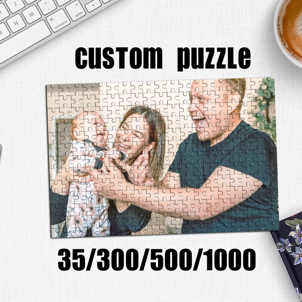 Puzzle Personalizzato con Foto, Regalo di Compleanno Fatto a Mano, Regalo Personalizzato, Ricordo, Celebrazione, Puzzle su Misura