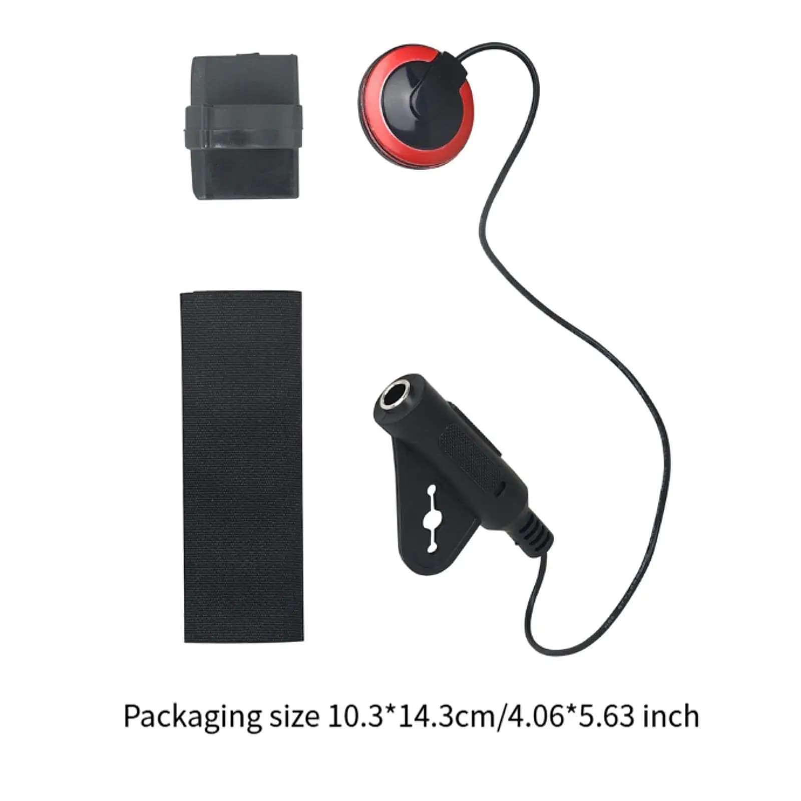 Professional Piezo Microphone Pickup Acoustic Electric Guitar Accessory Preamp Transducer for Banjo Ukulele Mandolin