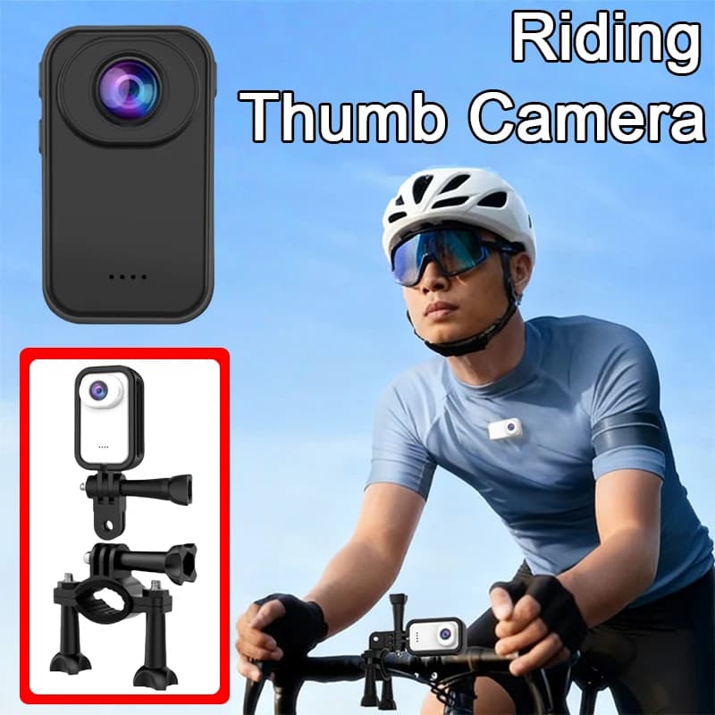 JOZUZE Action Camera HD Registratore da ciclismo Wifi Hotspot Mini fotocamera Videoregistratore digitale portatile Body Cam Videocamera in miniatura
