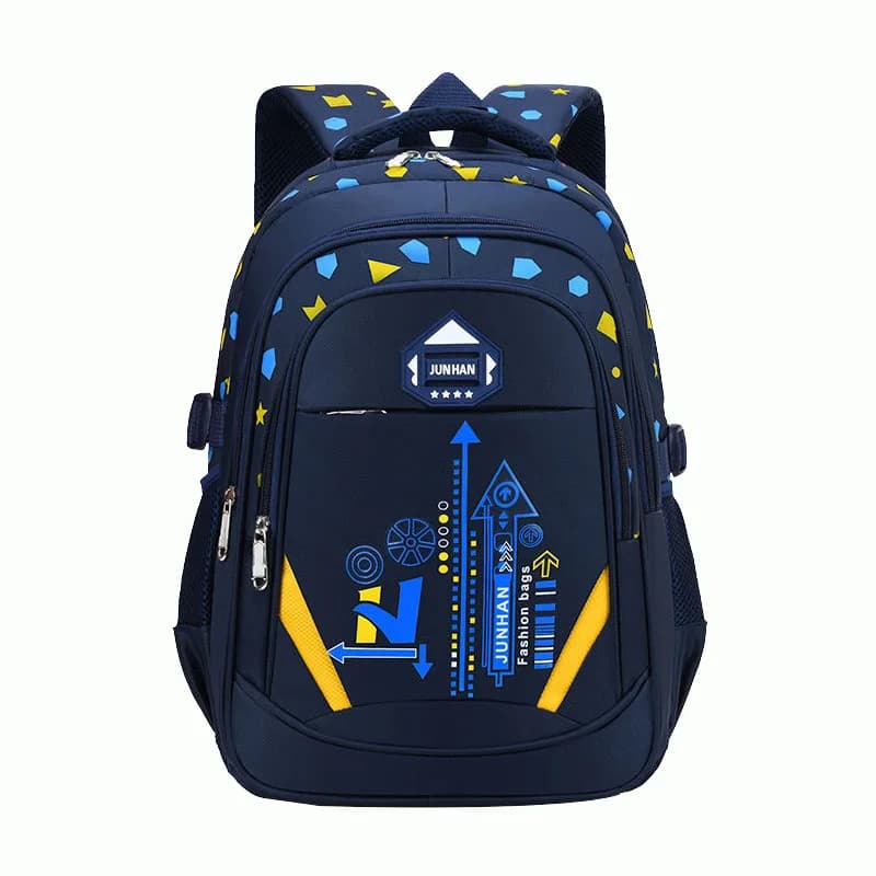 Children's Shoulder Bag Geometry Pattern Kid Backpack In Primary Schoolbag Teen Boy Girl Backpack Book Bag Waterproof Mochila