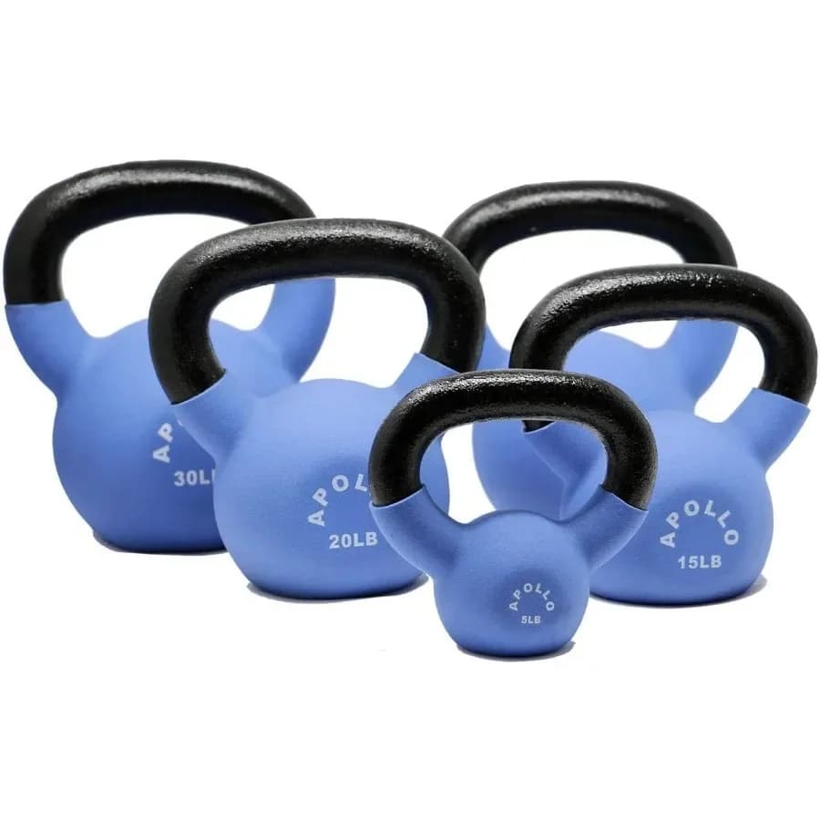 1 piece neoprene solid cast iron Kettlebell for strength training and functional fitness workout Durable and non-slip Sur