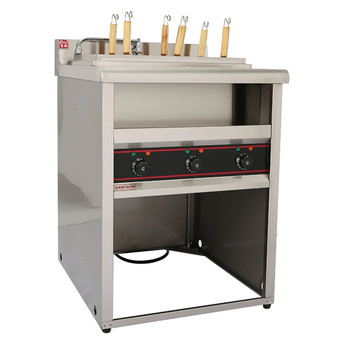 Macchine da cucina per cuociratte elettriche autoportanti a sei fori
