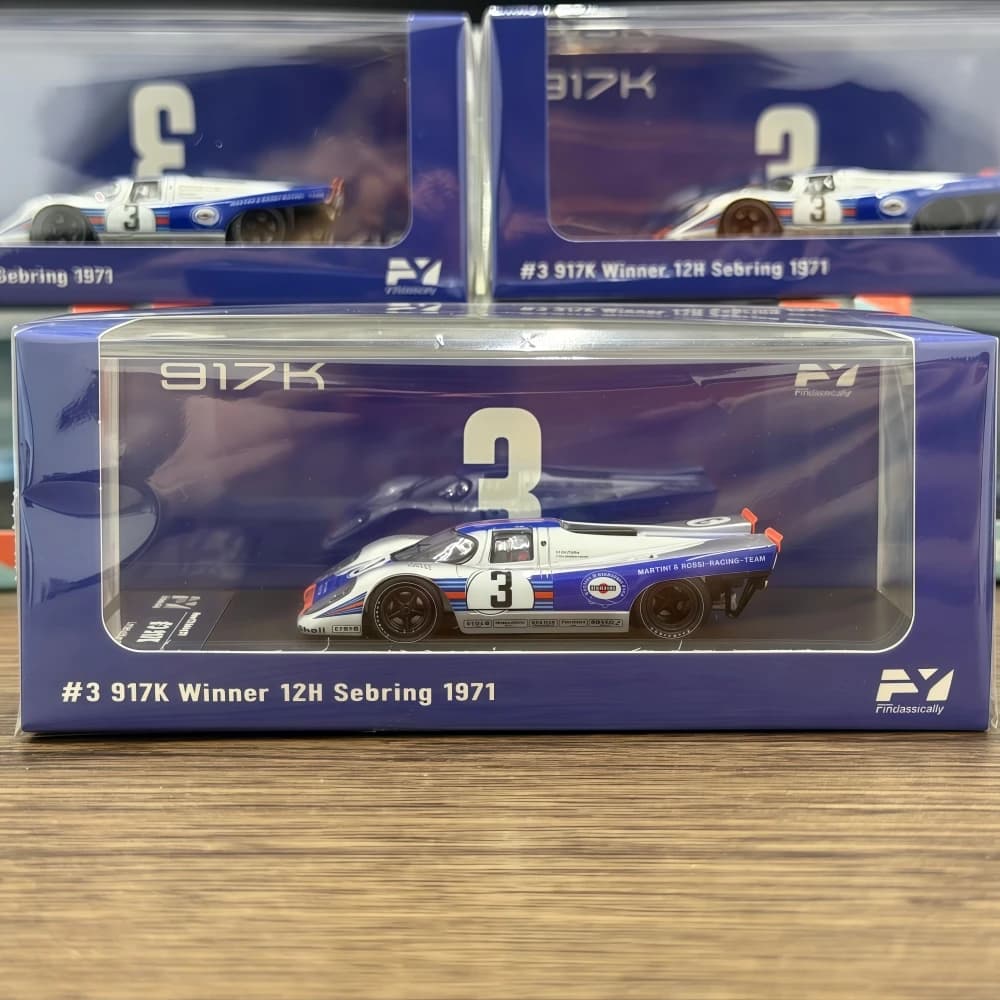 Modellino Auto in Scala 1/64 Findclassically 917K Bryanlivery, Pronto per la Consegna, Regalo da Collezione