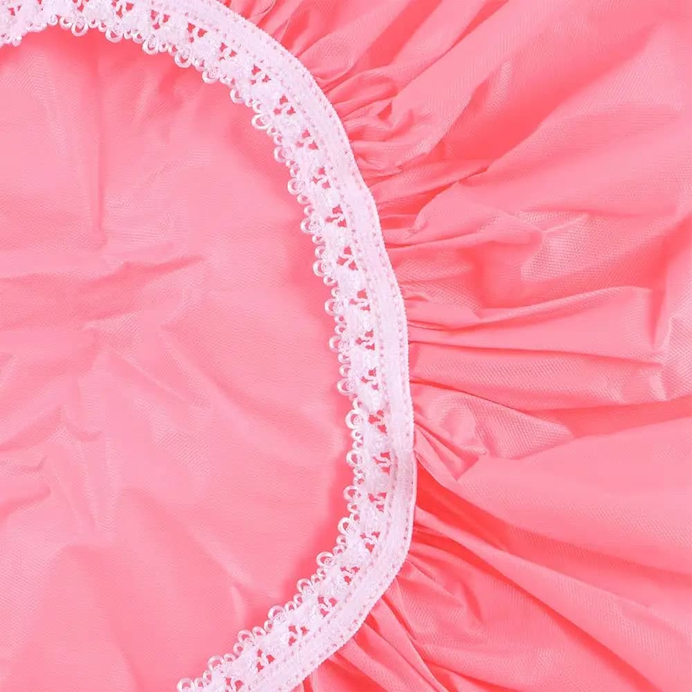 Waterproof Shower Head for Home Swimming Travel Camping Accessories Hair Cover Products for Bathroom