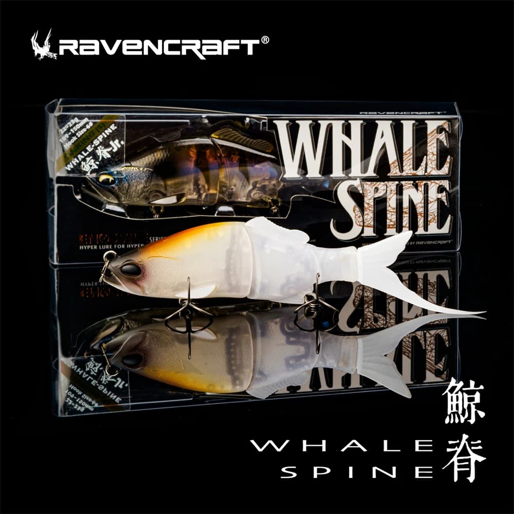 Ravencraft Whale-JR 109mm-150mm vertebral colonna 22g Swimbait Lure-Vibration Long livelihood Large bait for sea fishing/Grouper