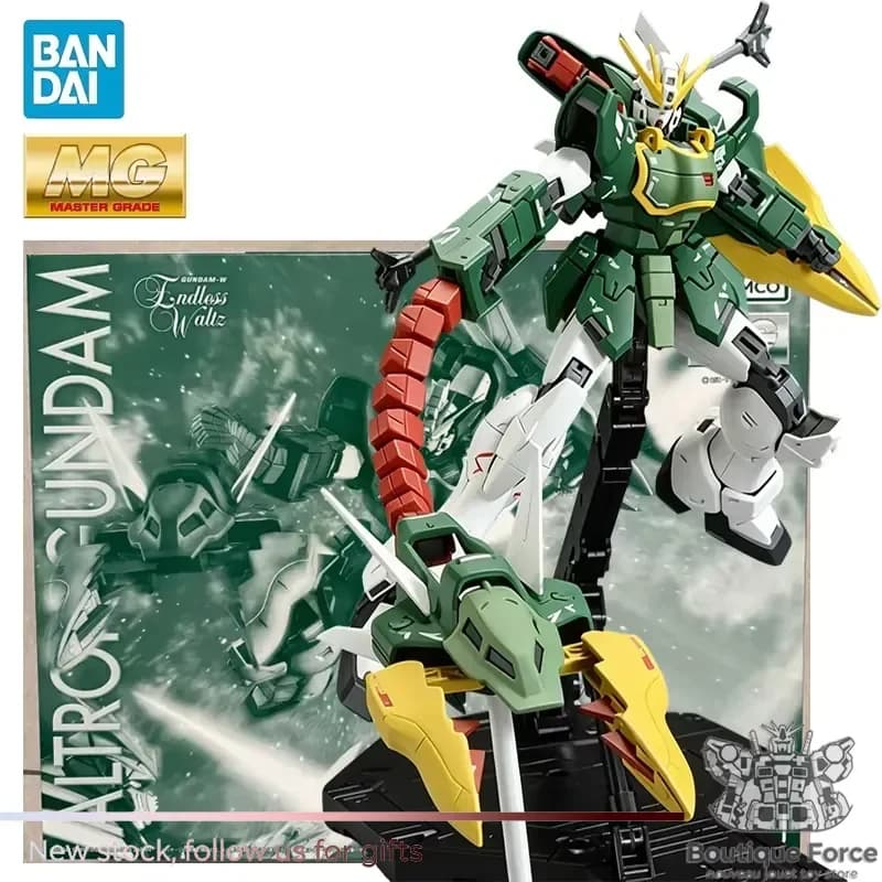 BANDAI PB LIMITED MG 1/100 GUNDAM-W Endless Waltz Altron Gundam, Action Figure Anime, Kit di Montaggio, Modello Ufficiale Autorizzato