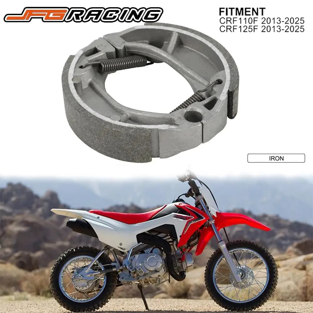 Pastiglie Freno Anteriore a Tamburo per Moto HONDA CRF110F CRF125F 2013-2026, Accessori per Scooter e Moto Elettriche da Fuoristrada