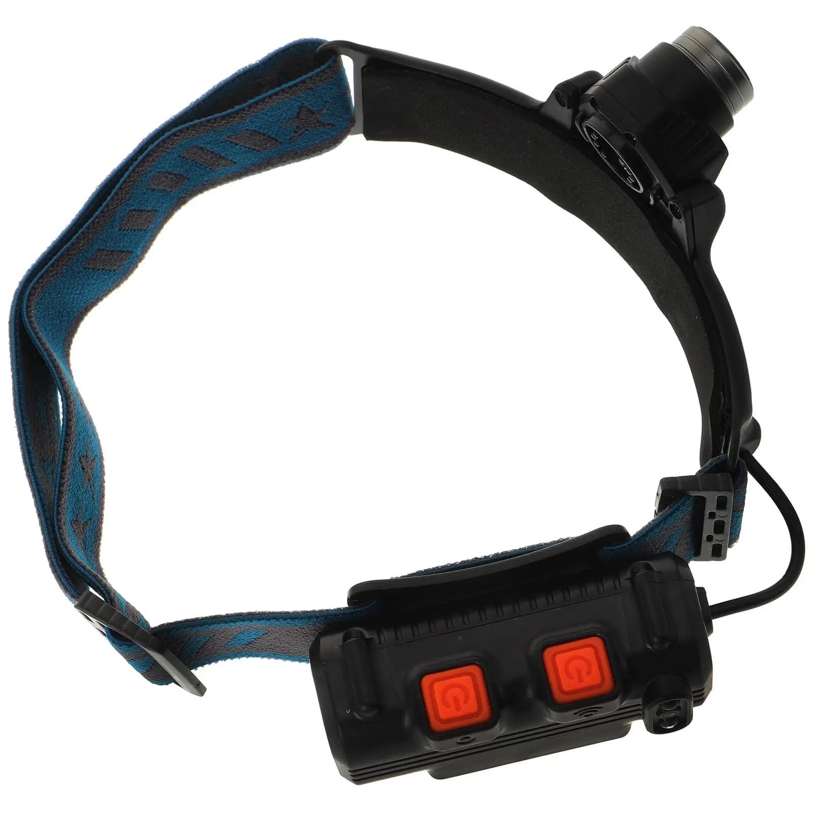 Lampada Frontale LED Ricaricabile, Resistente al Sudore, con Modalità per Corsa, Campeggio, Pesca e Attività all'Aperto