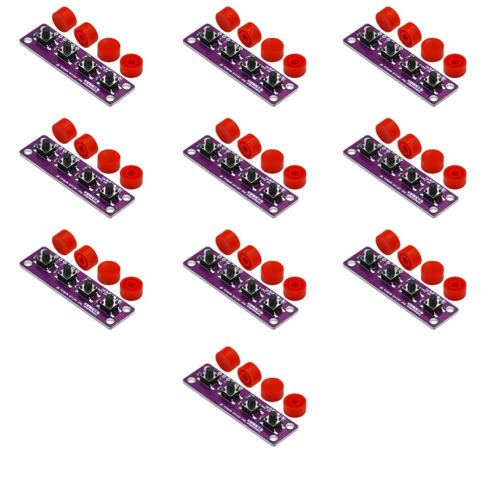Touch four-button switch module compatible with the development card sensor Arduino Suite MCU Raspberry PI 51