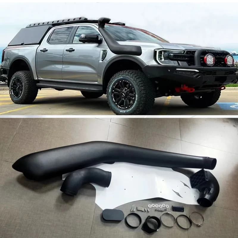 Air Grips Kit Snorkeling Tube for Ford Ranger T9 Xl Xlt Wildtrak 2022 2023 2024 Tube Air Flow