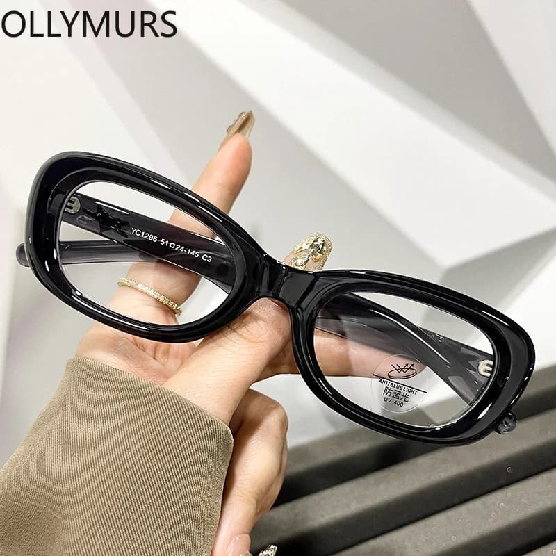 Square Reading Glasses Women Computer Resin Small Frame Photochromic Reader Sunglasses With Diopter+0.5 +0.75 +1.75 +5.5 +6.0