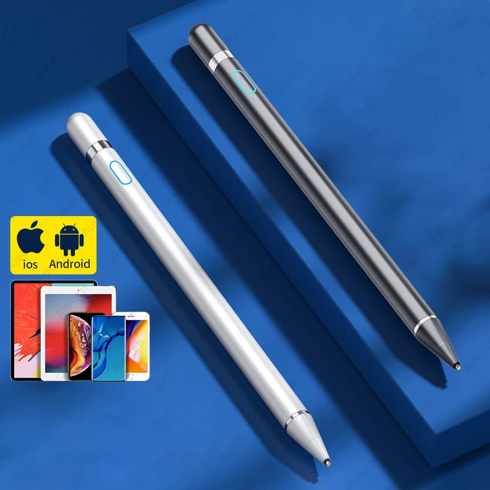 Penna stilo attiva universale per tablet per Xiaomi Huawei Samsung Tablet Penna per telefono cellulare per Android Apple iPad Matita per touch screen