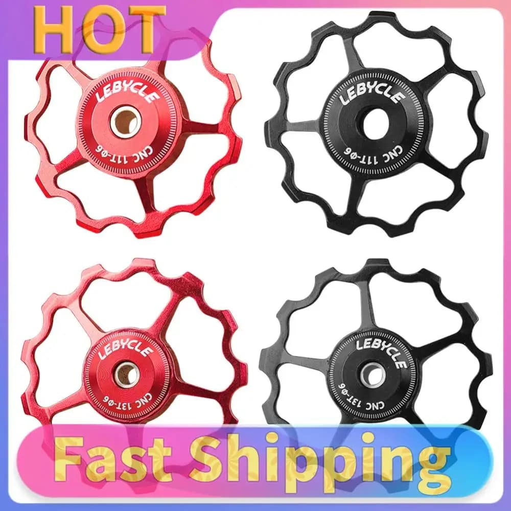 Ruota Guidacatena Posteriore 11T/13T per Bici MTB, Puleggia Deragliatore Bici, Accessori per Mountain Bike