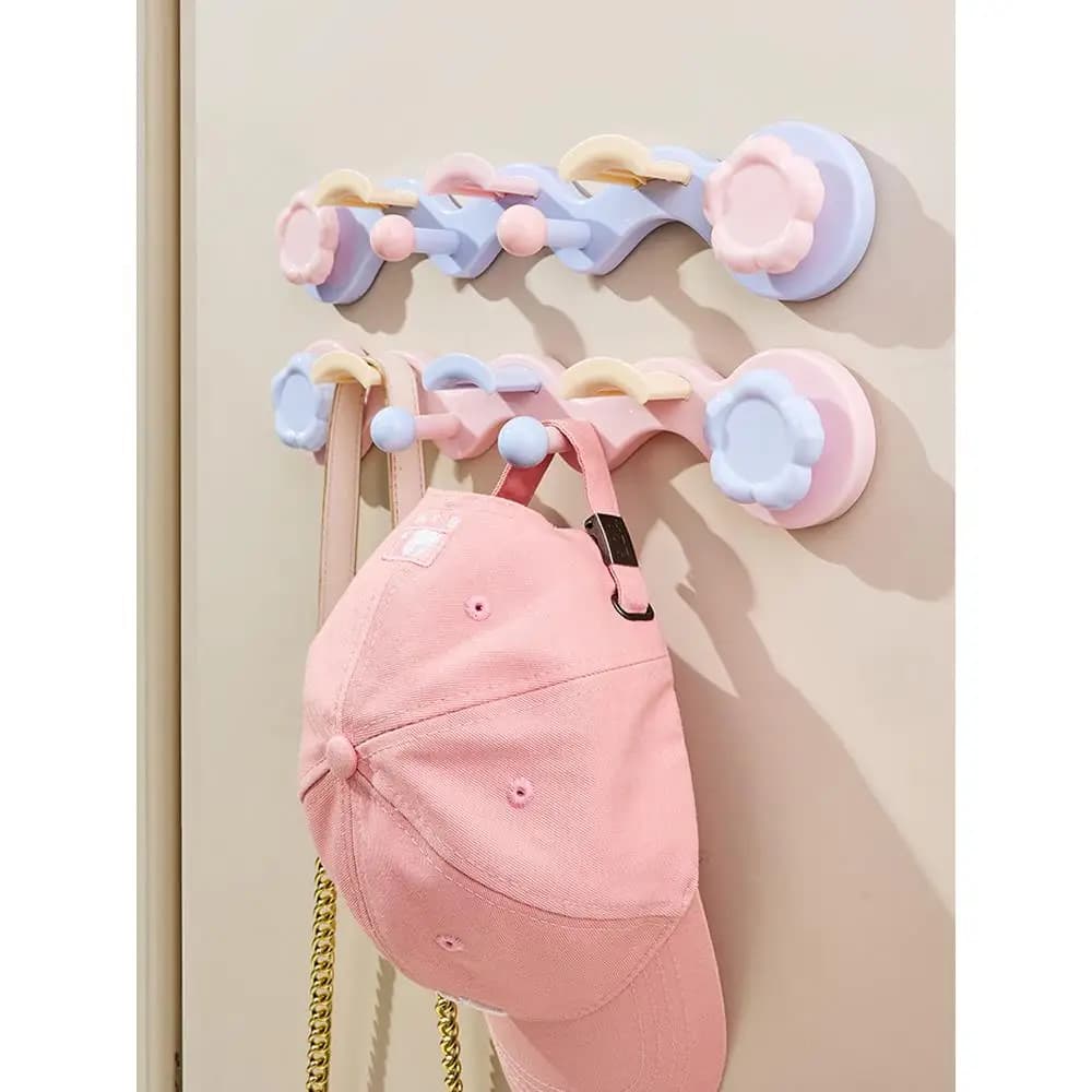 Powerful Adhesive Kitchen Bathroom Toilet Strong Load Bearing Sticky Hook No Punching Required Suction Cup Door Back Hook