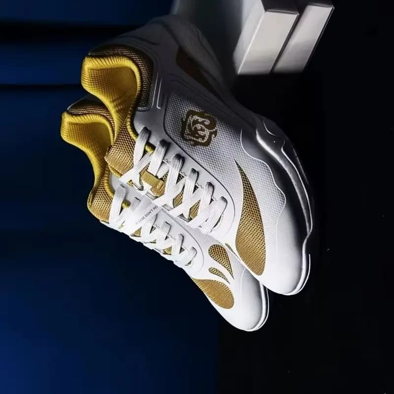 Luxury Brand Table Tennis Shoe Mesh Breathable Badminton Shoes Carbon Plate Tennis Shoes Light Weight Indoor Court Shoes For Men