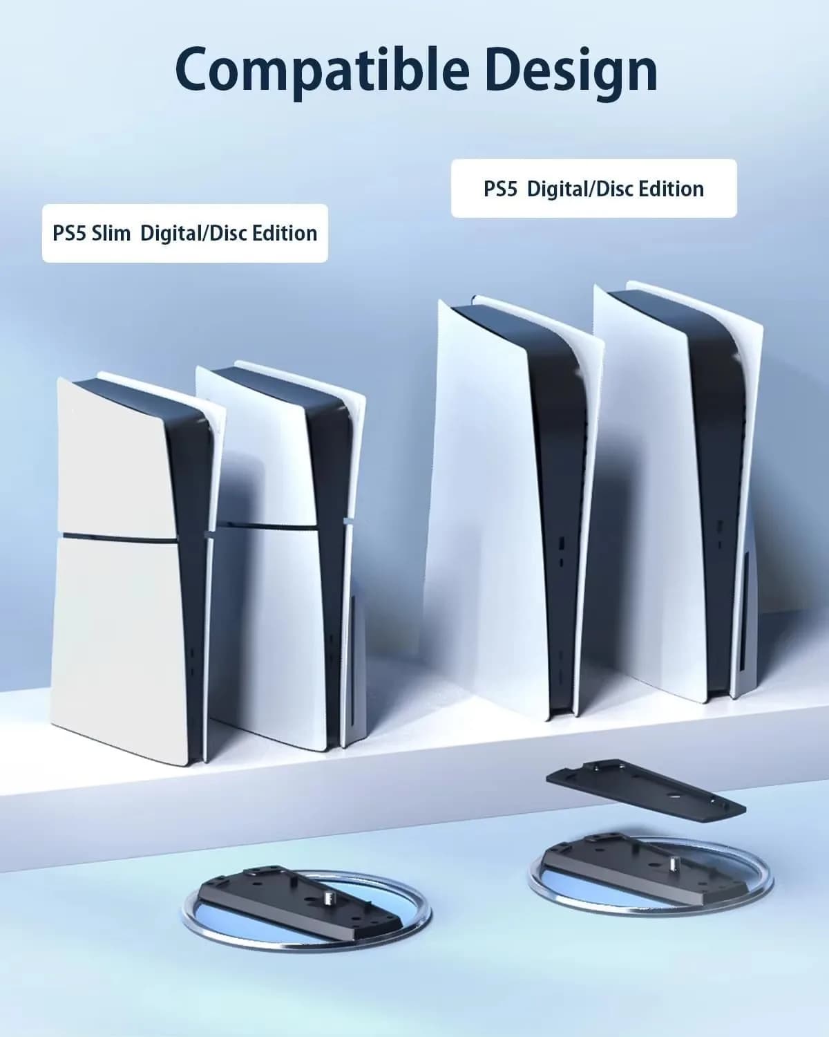Nuovo supporto verticale per console PS5 Slim/PS5 PRO, accessori per videogiochi