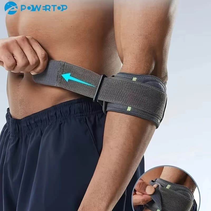 Tennis Badminton Golf Ball Elbow Strap Forearm Brace Strap Compression Elbow Strap Compression Pad Elbow Brace For Pain Rel G6T3