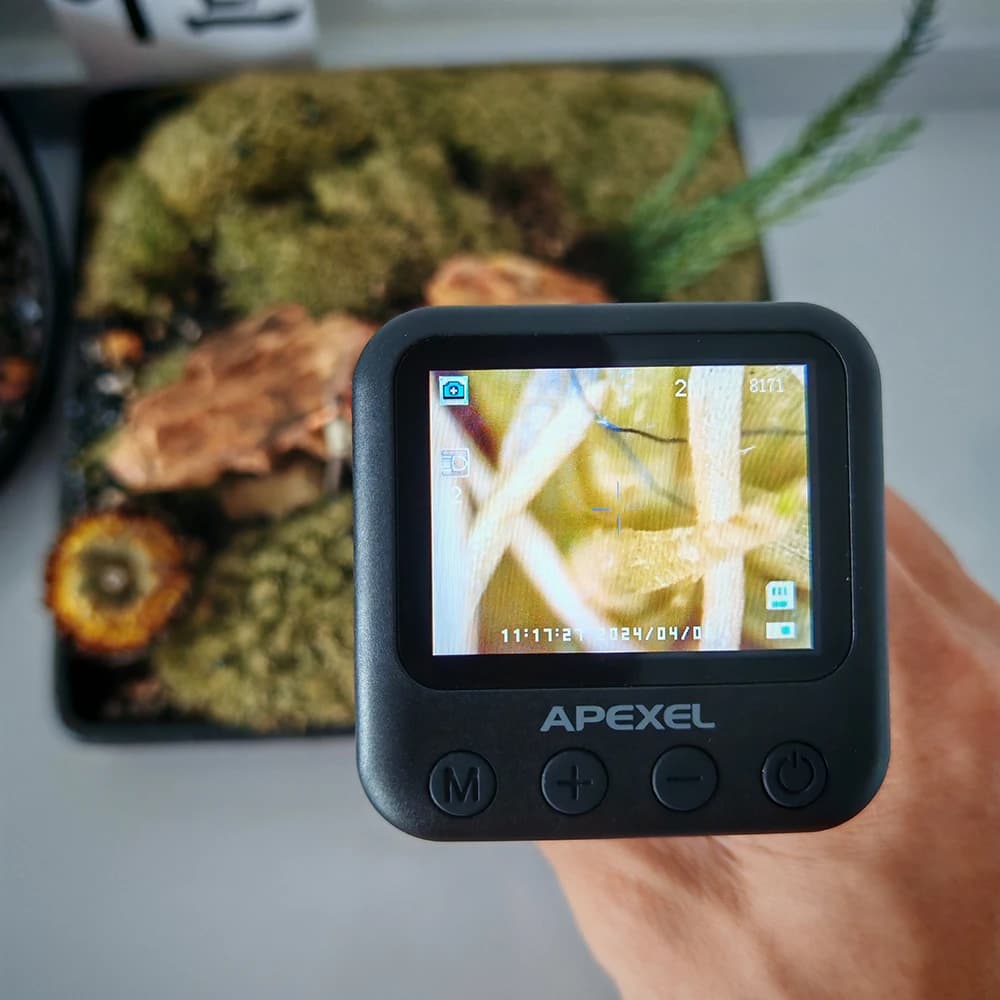 Microscopio Digitale Portatile USB APEXEL 800X con Batteria Ricaricabile da 700mAh per Foto e Video