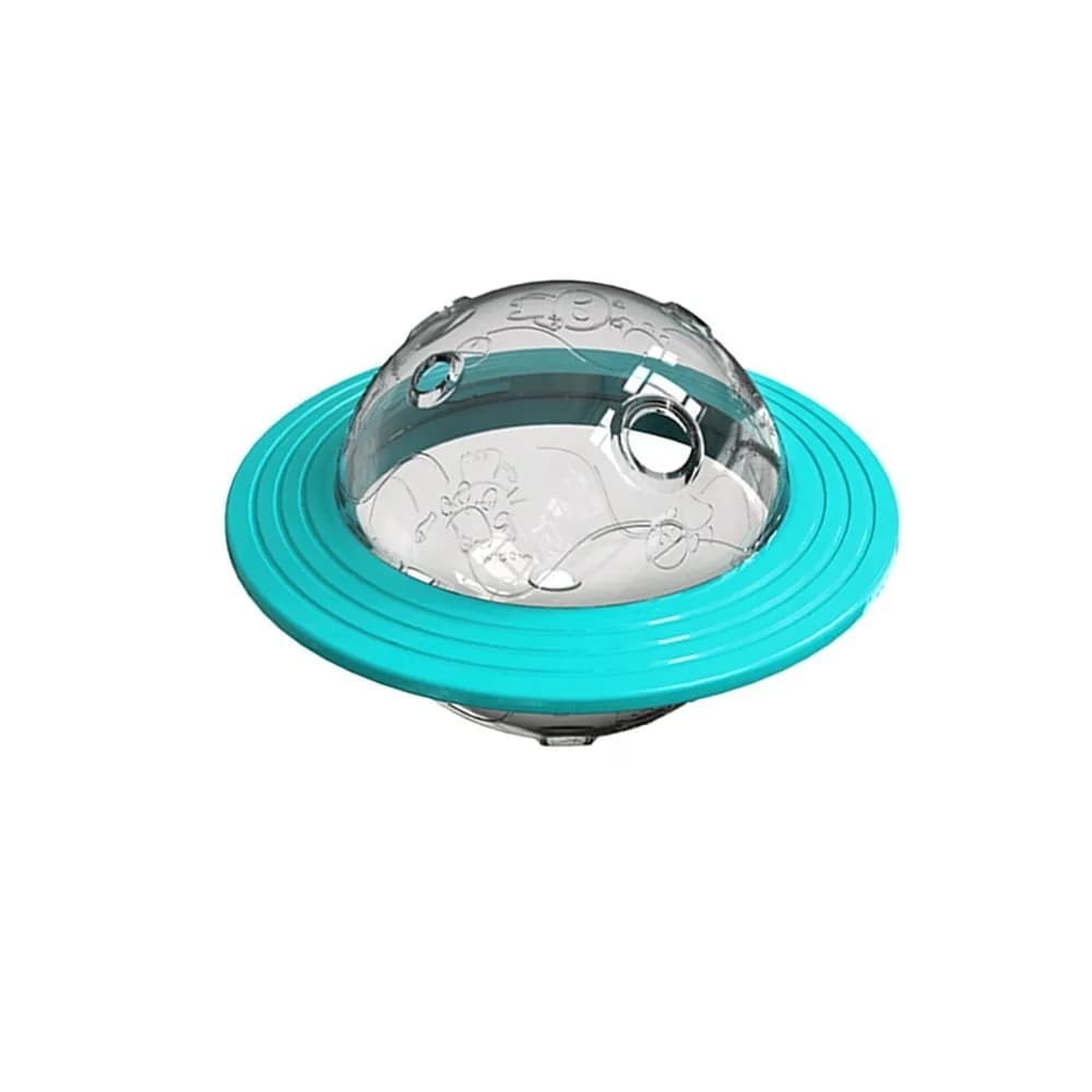 Funny Hard Wearing Dog Chew Toy Round Multi Functional Pet Chew Toy Bite Tough Interactive Dog Food Dispenser Dog Outdoor Play