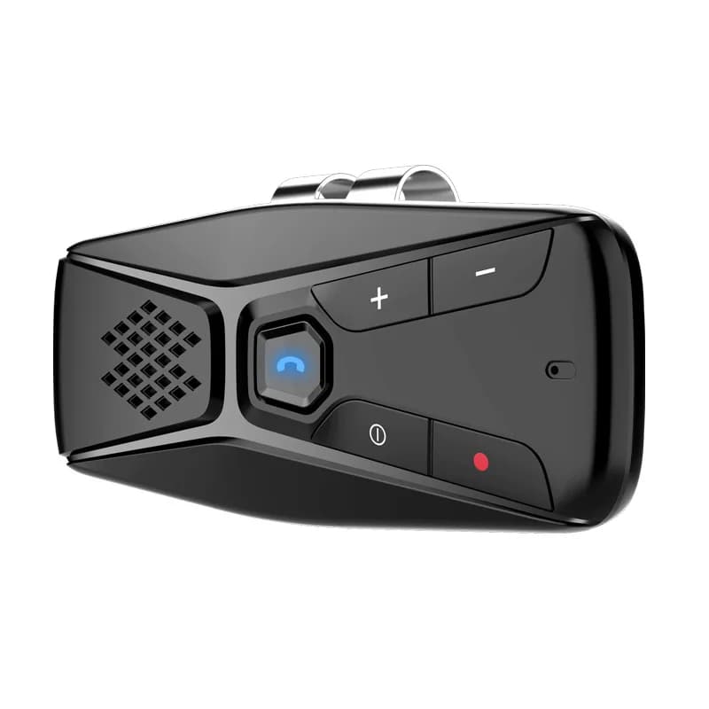 Kit Bluetooth per auto Vivavoce vivavoce Wireless con microfono Bluetooth 5.0 Spegnimento automatico e connessione automatica