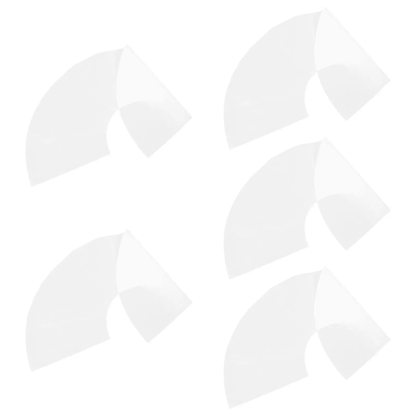 5Pcs Blank Heat Transfer Folding Fan Surface White Sublimation Fan Blanks Foldable Handheld Craft Kit 13x26 Inch for Schools