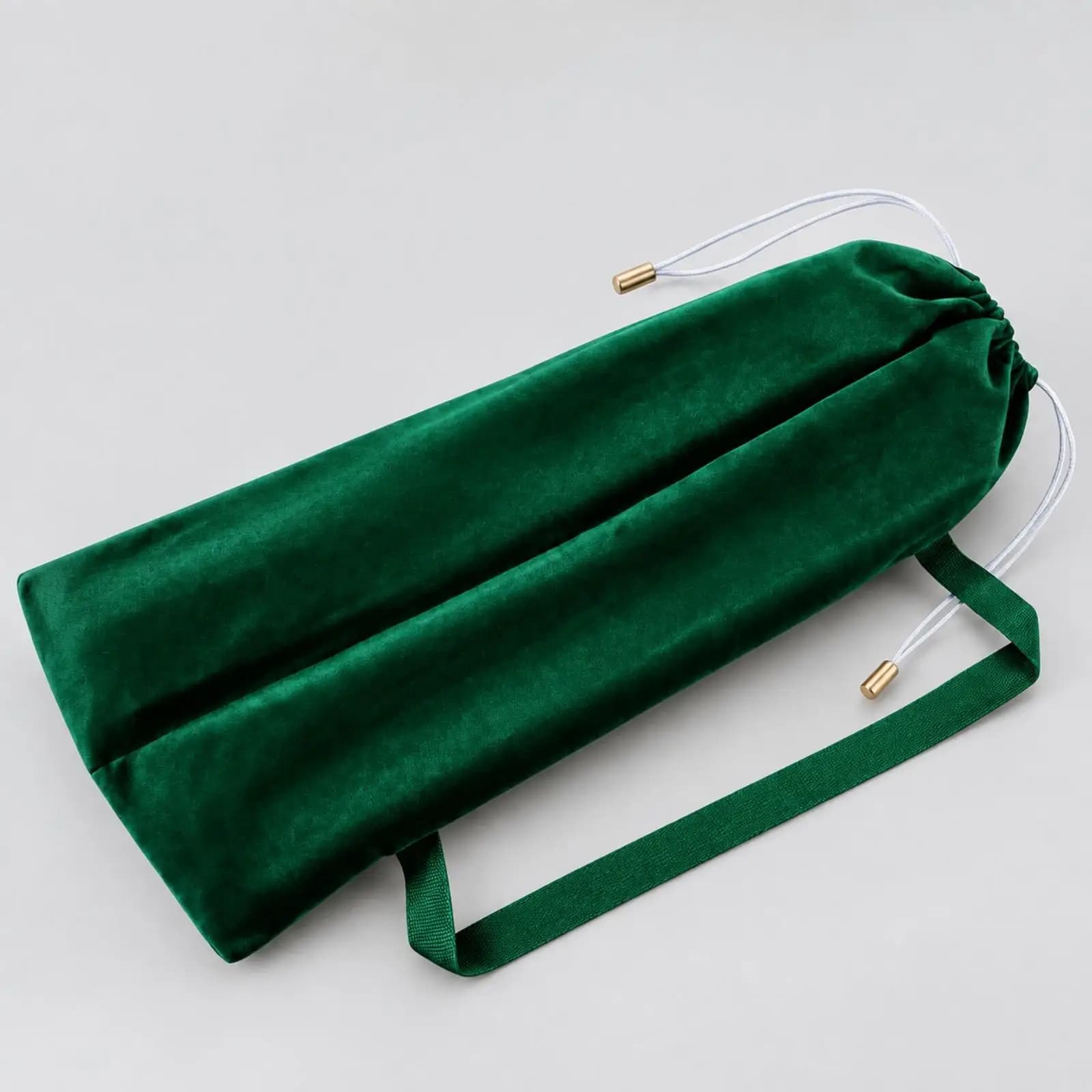 Velvet Mahjong Tile Pouch Storage Bag with Drawstring for Racks Up to