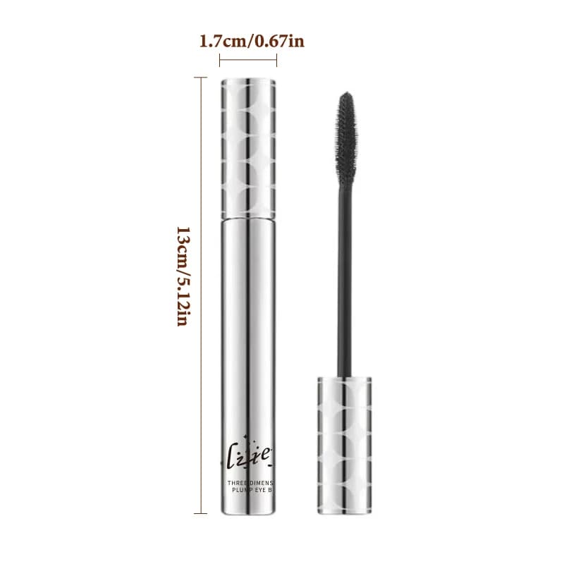 Stretching mask for eyelashes, black/brown silky, waterproof, long lasting, for extension eyelashes, make-up, beauty, cosmetic for eyes