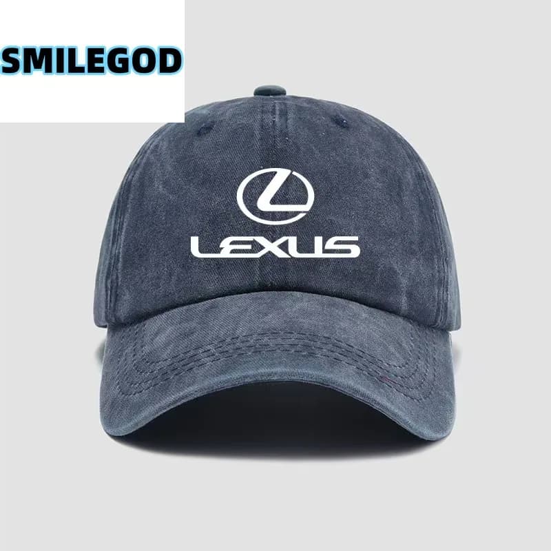 Lexus Premium Velvet Customized Baseball Cap Curved Brim Outdoor Dome Sun Hat for Car Lovers