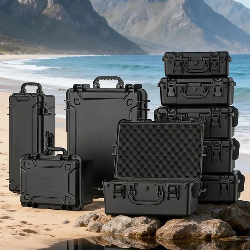 PP Waterproof Toolbox Storage Instrument Photography Equipment Tool Case Safety Protection Tools Box Organizer Moisture Proof