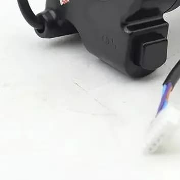 Light Throttle Grip For Aima Electric Scooter 4 Pin Interface Alloy 6061 ABS Black Handlebar Control Lever Replacement Part
