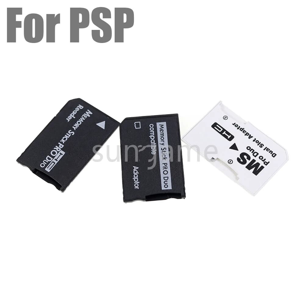 1pc SD SDHC TF a MS Pro Duo Memory Stick Lettore di schede Supporto adatto per PSP 1000 2000 3000 Adattatore