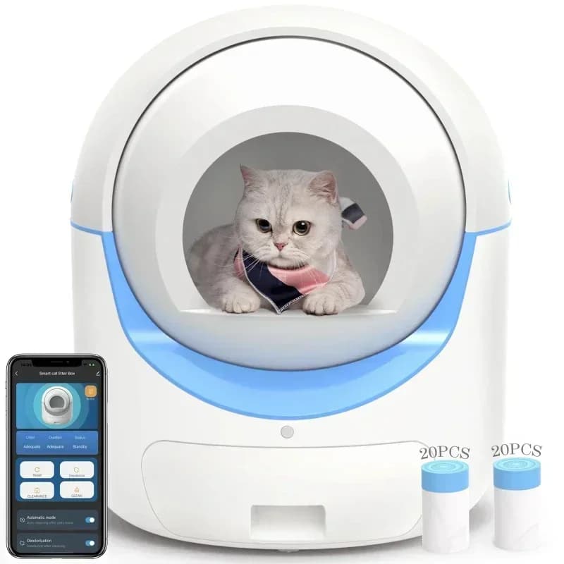 Vendita Rapida: Toilette Intelligente per Gatti con Controllo del Peso e Pulizia Automatica