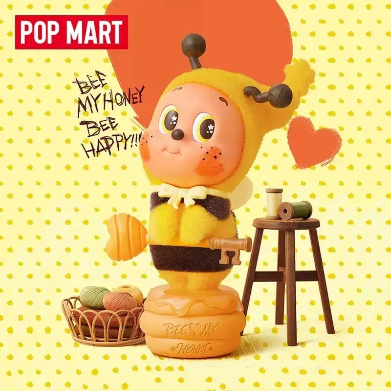 POPMART Twinkle Twinkle BEE MYHONEY BEE HAPPY Series Blind Box Guess Bag Scatola misteriosa Giocattoli Bambola Collezione di figure anime carine