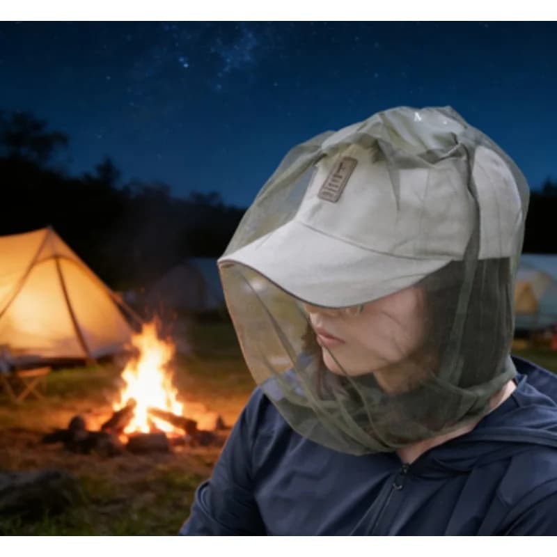 Cappello da Pesca con Rete Anti-Insetti e Protezione Solare, Maschera Traspirante Universale per Uomo e Donna, per Campeggio ed Escursionismo