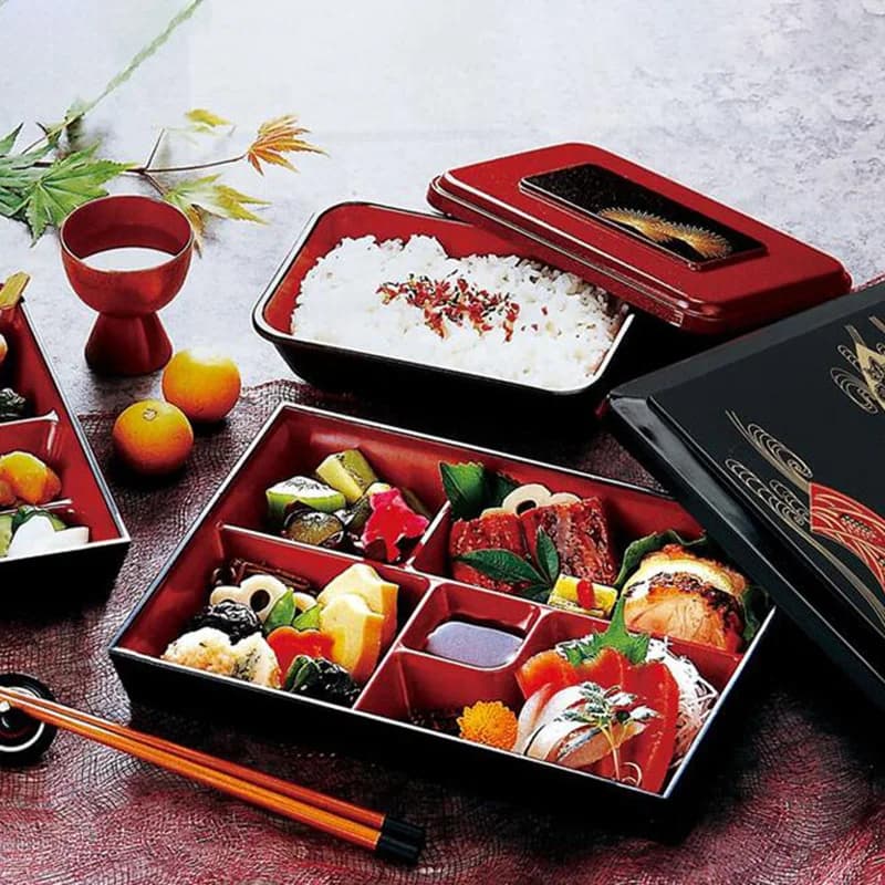 Scatole per il pranzo in stile giapponese Contenitori per la preparazione dei pasti Riso Sushi Catering Contenitore per la conservazione degli alimenti Cucina Ristorante Decor Bento Box