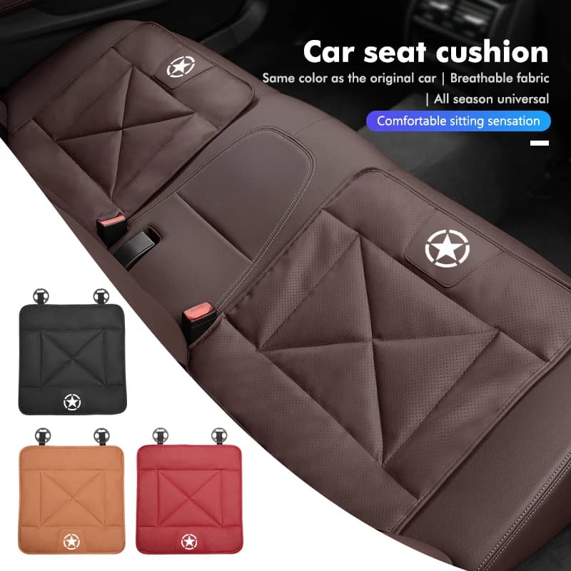 Car Seat Cushion Comfort Non-Slip Universal Office Chair Home For Jeep Wrangler-JK JL Cherokee Patriot Liberty Commander