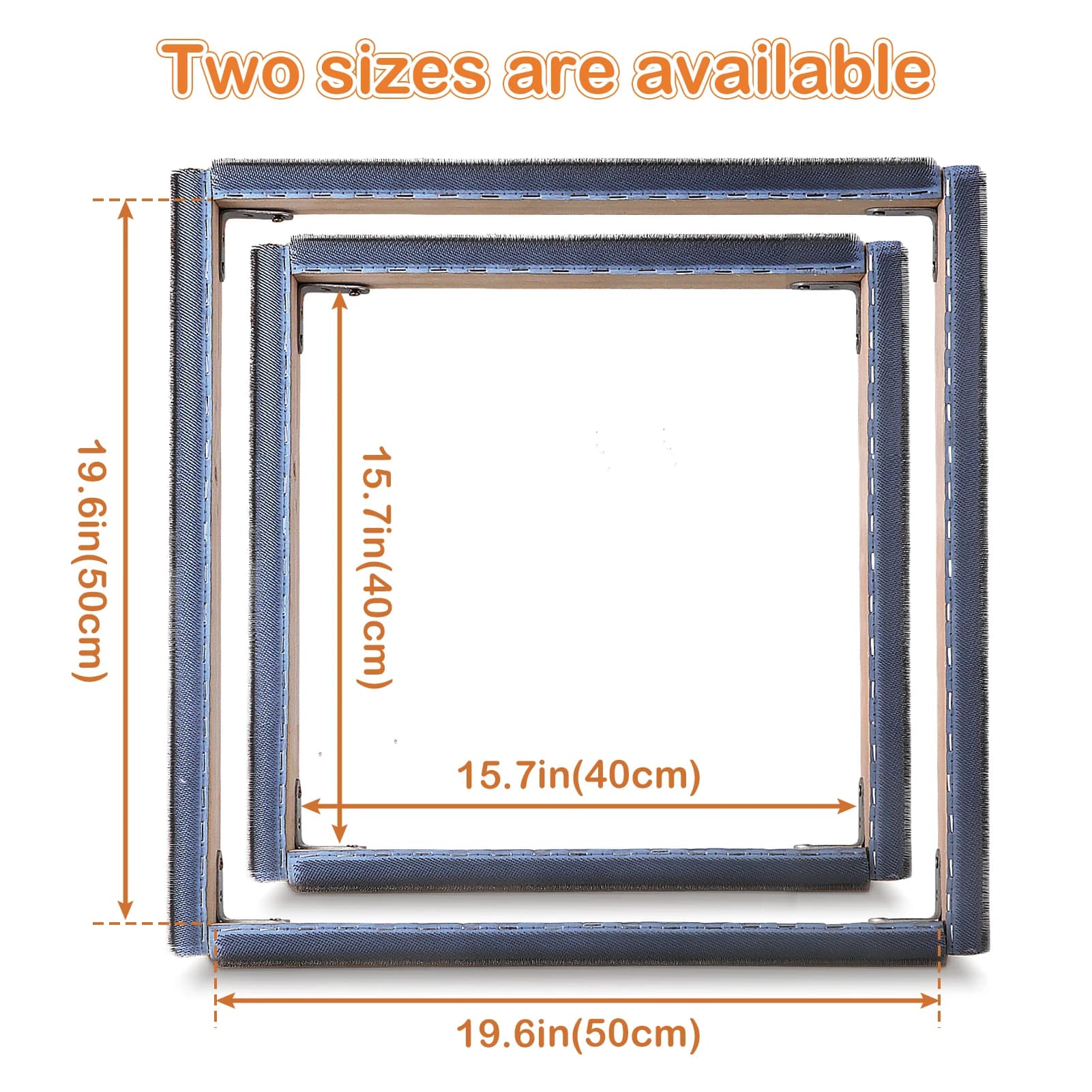 25/30/40/50cm Tufting Frame Tuft Frame Rug Tuft Frame Punch Needle Frame Tufting Carpet Making Frame for Use with Tufting